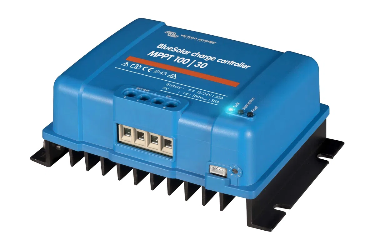 Victron Energy BlueSolar MPPT Laderegler - Solar Laderegler - 100V 30 Amp 12/24-Volt