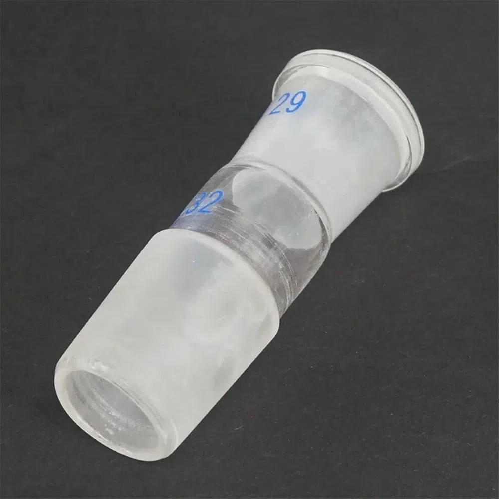 24/29 Buchse auf 29/32 Stecker Laborglas Reduzier-Transferadapter Glaswaren
