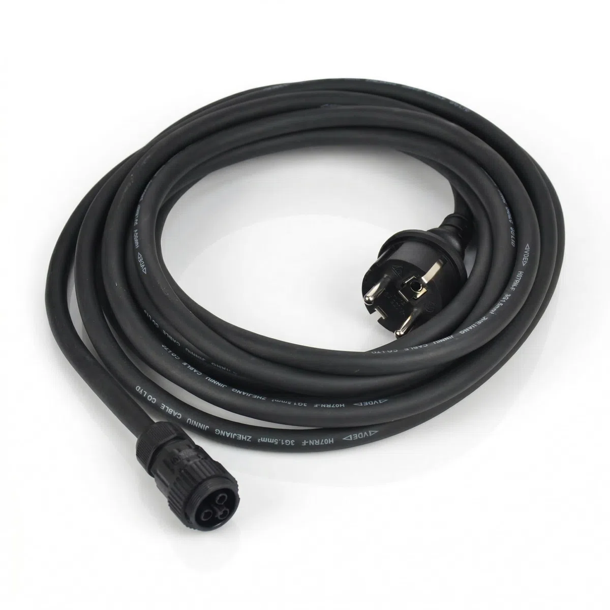 APSystems Schukokabel 5m für EZ1-M Wechselrichter (600W/800W) – Plug & Play Anschlusskabel für Balkonkraftwerke mit Exceedconn Stecker