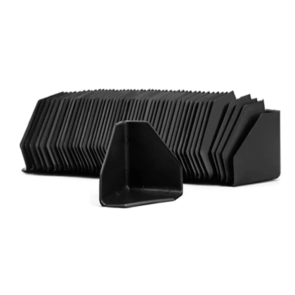 Versandkarton-Eckenkantenschutz für Kunststoffverpackungen, Eckenschutz, Verpackungseckenschutz für Kartons, Kisten, Möbel und Andere, 200 Stück