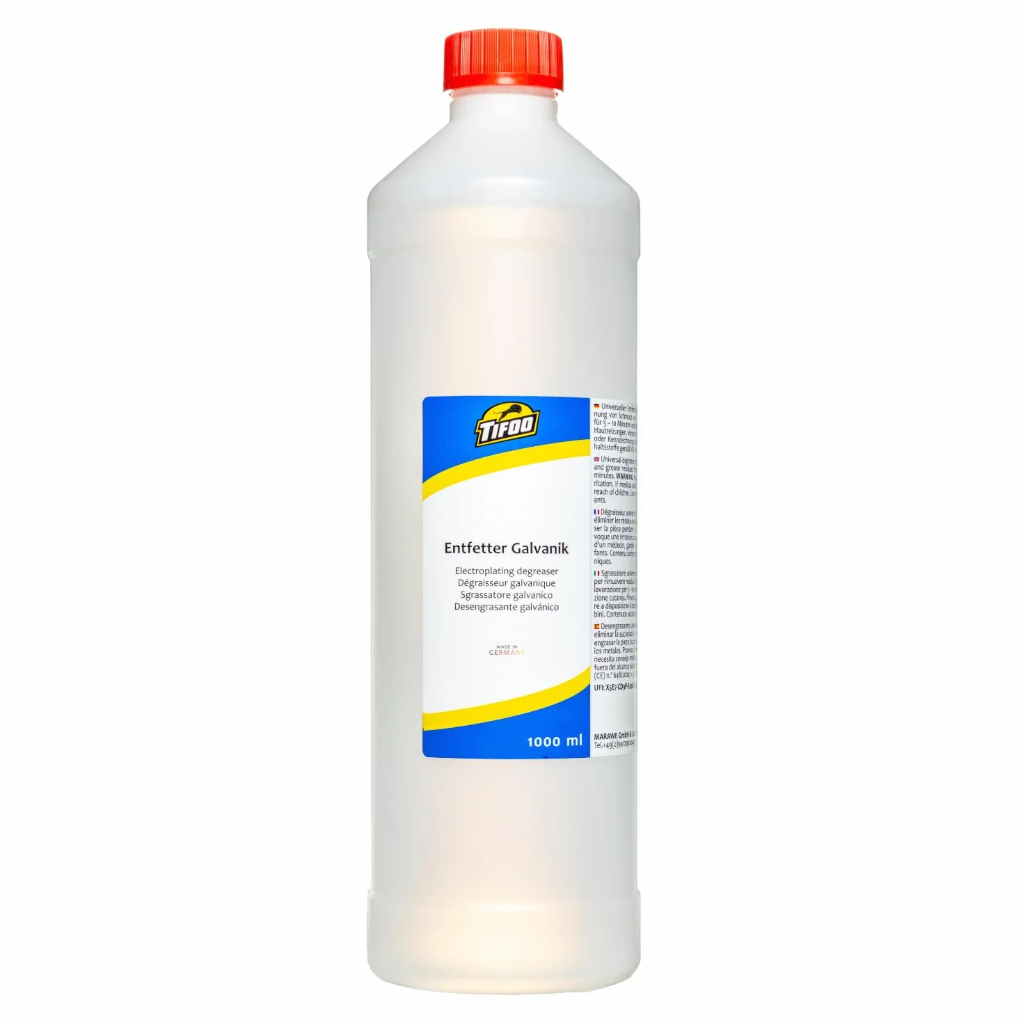 Galvanoentfetter (1000 ml) - Entfettungsmittel, Entfetter, Fettlösemittel