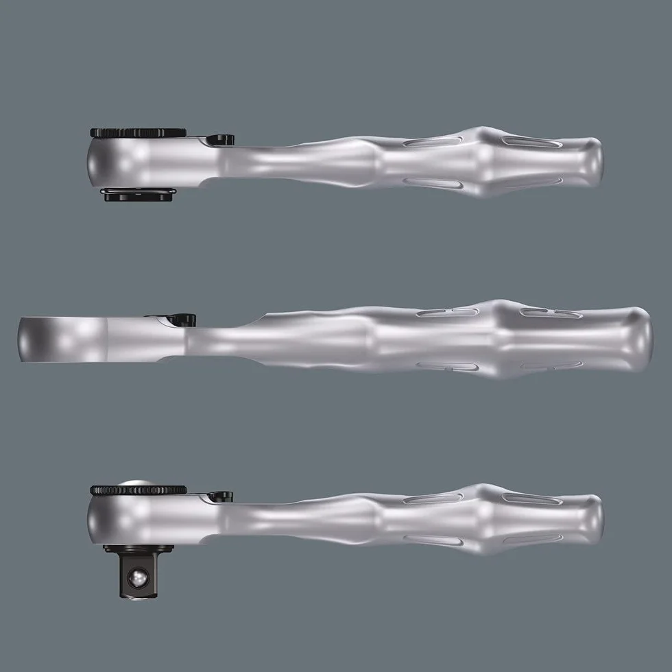 Wera 8001 A Bit-Ratsche 1/4 Zoll SB mit 1/4 Zoll-Antrieb, 2-teilig, 05073230001
