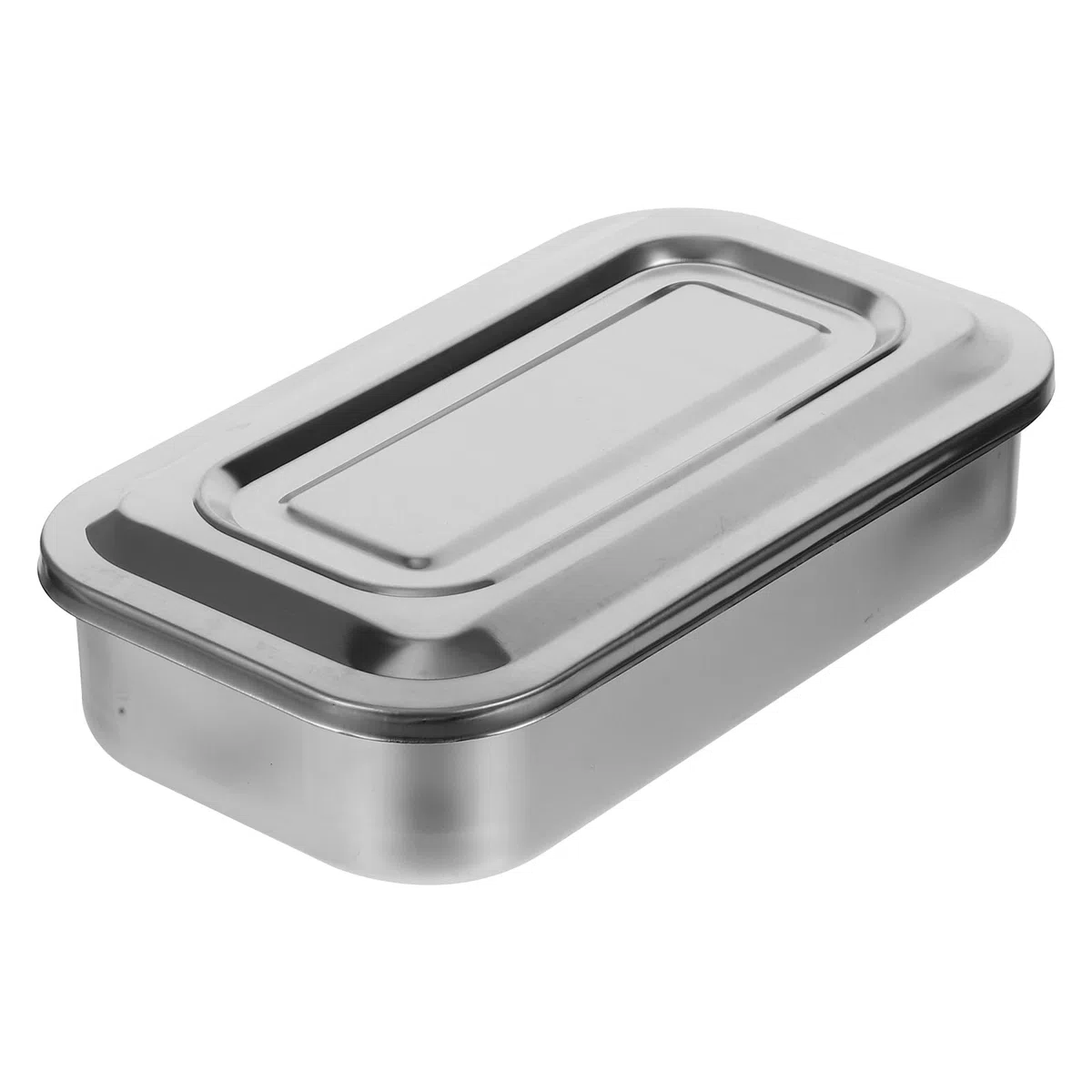 Medizinische Sterilisatorbox aus Edelstahl, 20,3 cm, mit Deckel, Maniküre-Werkzeuge