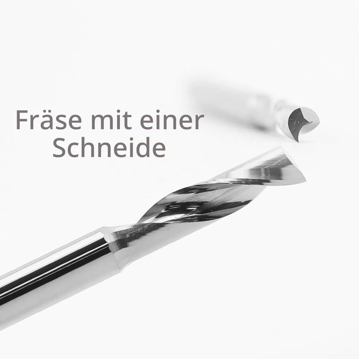EU_HOZLY 3. 175 x 12 mm Einzelnut-Fräsfräser für Aluminium, CNC-Werkzeuge, Vollkarbid, 5 Stück