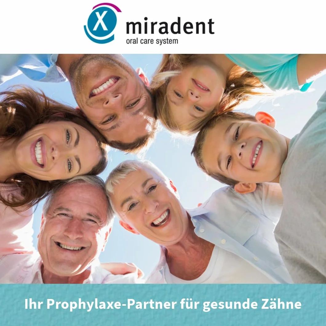 Miradent SOS Zahnbox® | Zahnrettungsbox für ausgeschlagene Zähne & Frontzahntrauma | Nährlösung erhält Zellen für eine Replantation & Einheilung des verlorenen Zahns | Aufbewahrung bis zu 48h