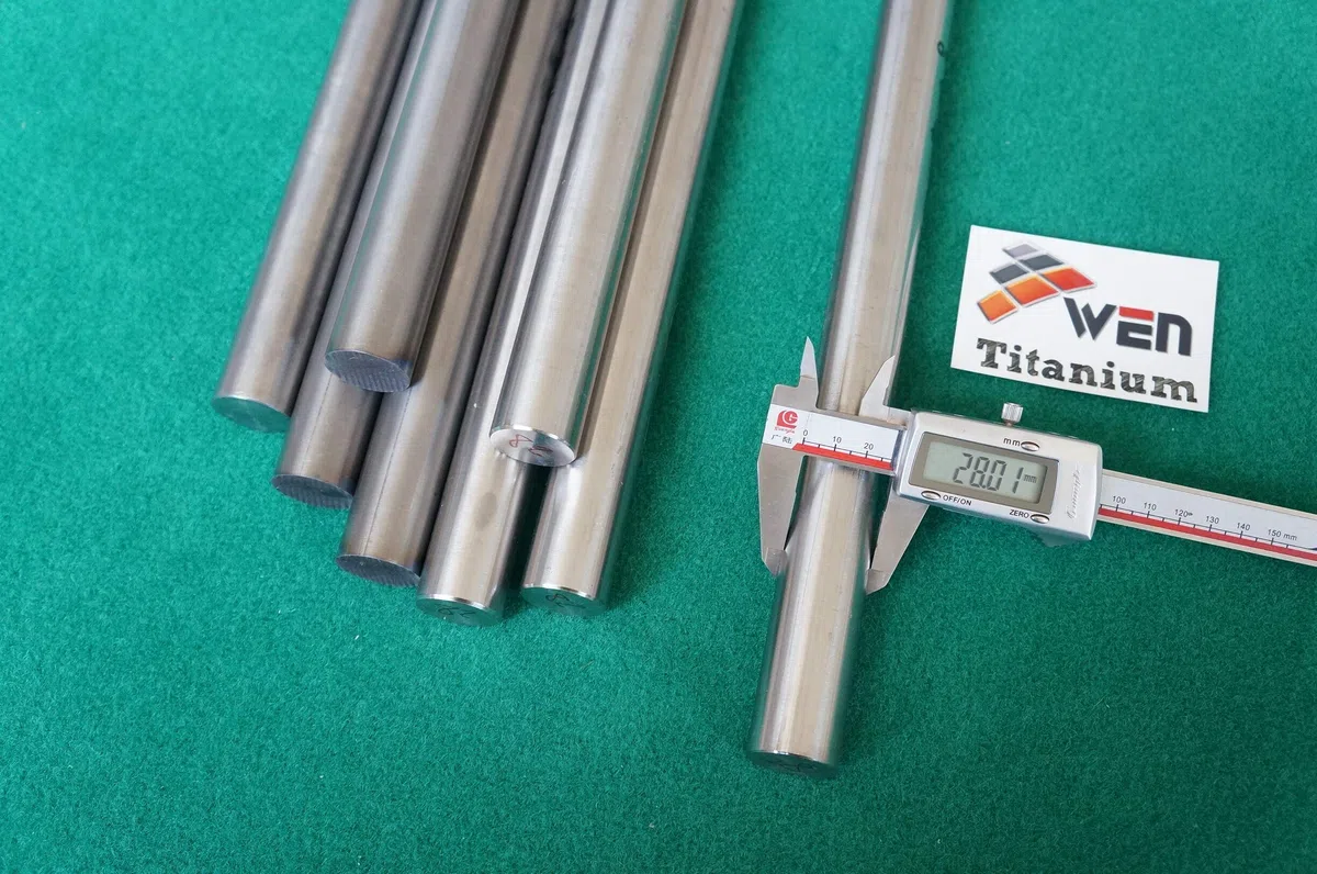 Titan Rundstab Grade 5 Rundstange [ Ø 17mm - Ø 55mm ] Titanstäbe Titanium 6al-4v Gr.5 Vollwelle B348 titanstã be (Ø 20mm x 150mm Länge)