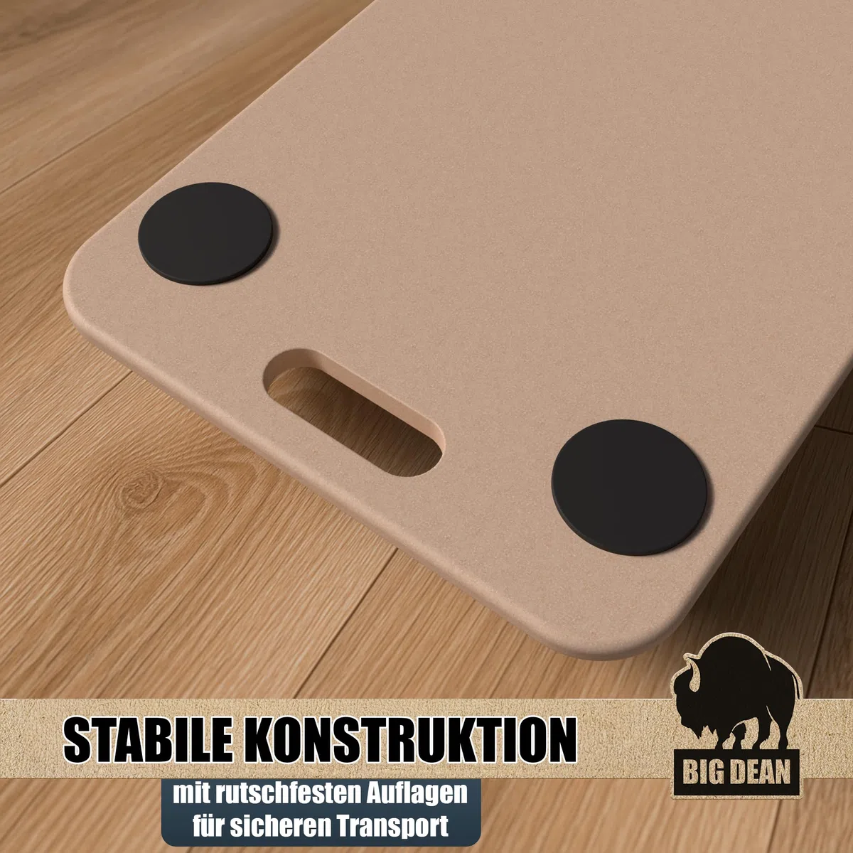BigDean 3X Möbelroller Transportroller 250kg Rollbrett MDF Möbel Hund Roller