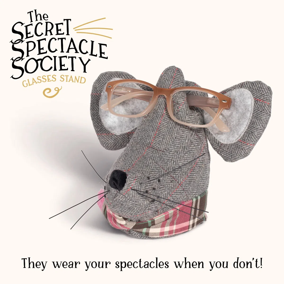 IF The Secret Spectacle Society - Brillenständer - Maus für das Haus
