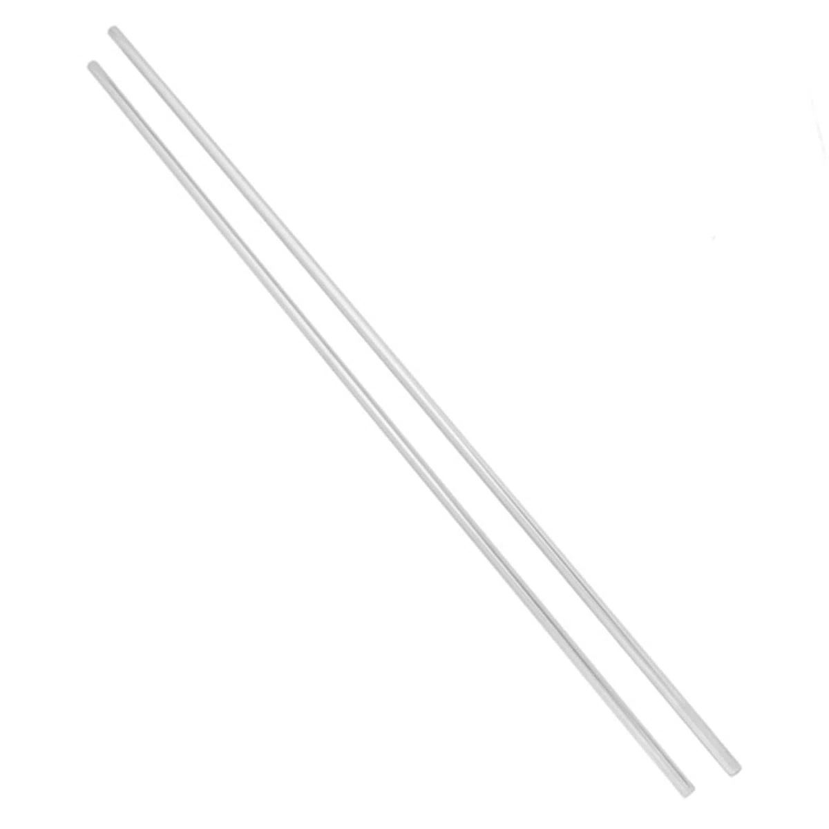 8 Mm Linearstange 2 Stück Edelstahl Zylinderschiene Linearwelle Gerade Runde Stange 8 Mm Durchmesser 600 Mm Länge Metallstangen X 600 Mm