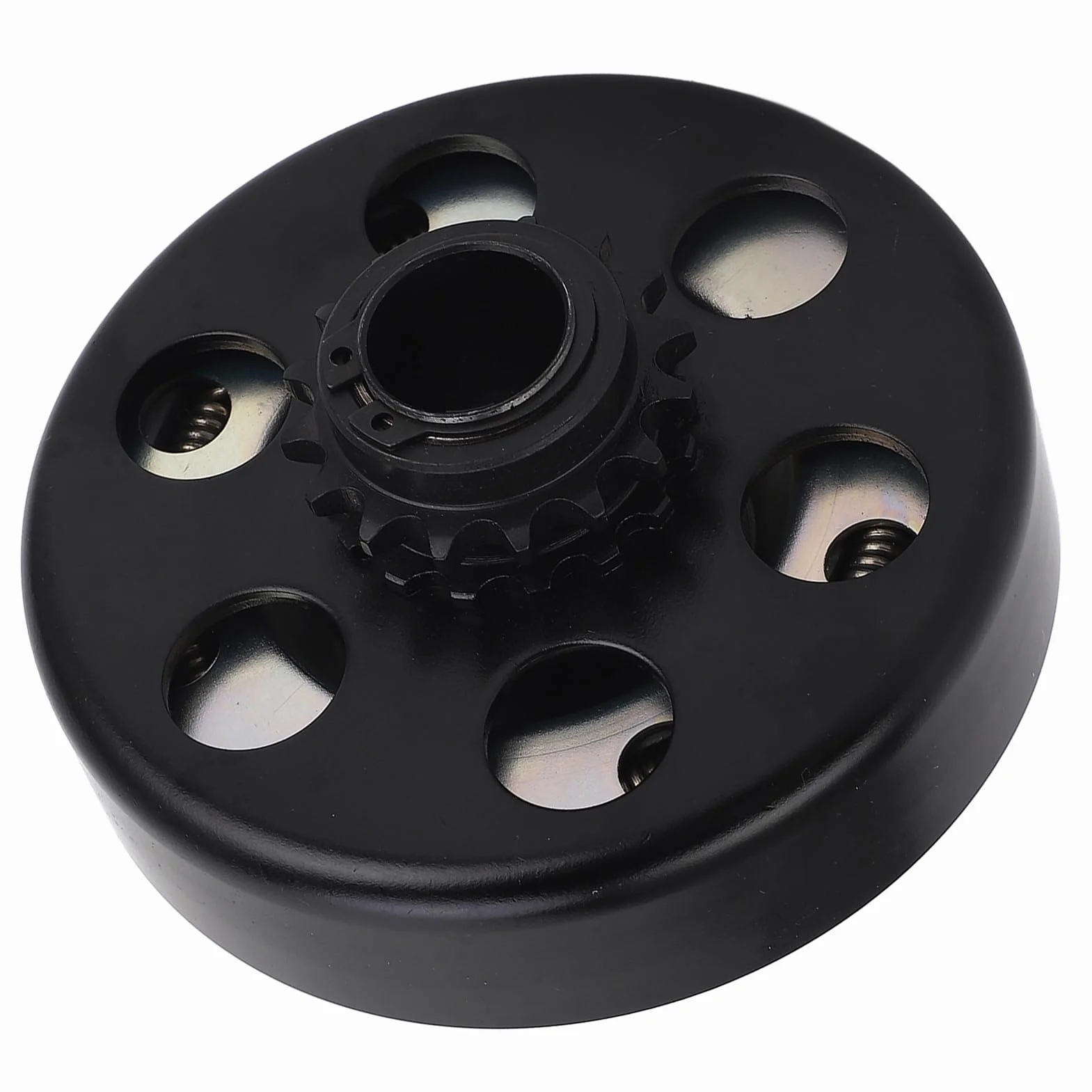 Aramox Fliehkraftkupplung für 219-Kette 6,5 PS Motor Mini Bikes Go, 20 Mm Fliehkraftkupplung 16 Zähne 16T Hochleistungskupplung