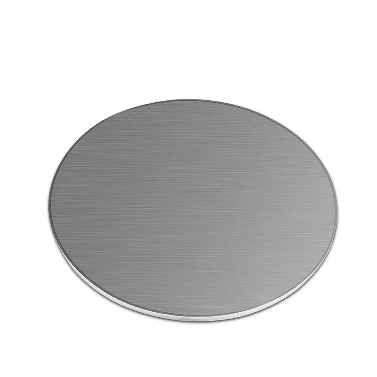 Runde Platte aus Edelstahl, Durchmesser 150 mm, Dicke 0,5 mm bis 5 mm, Edelstahlblech, Edelstahl-Wandpaneele, 1 Stück(5mm)