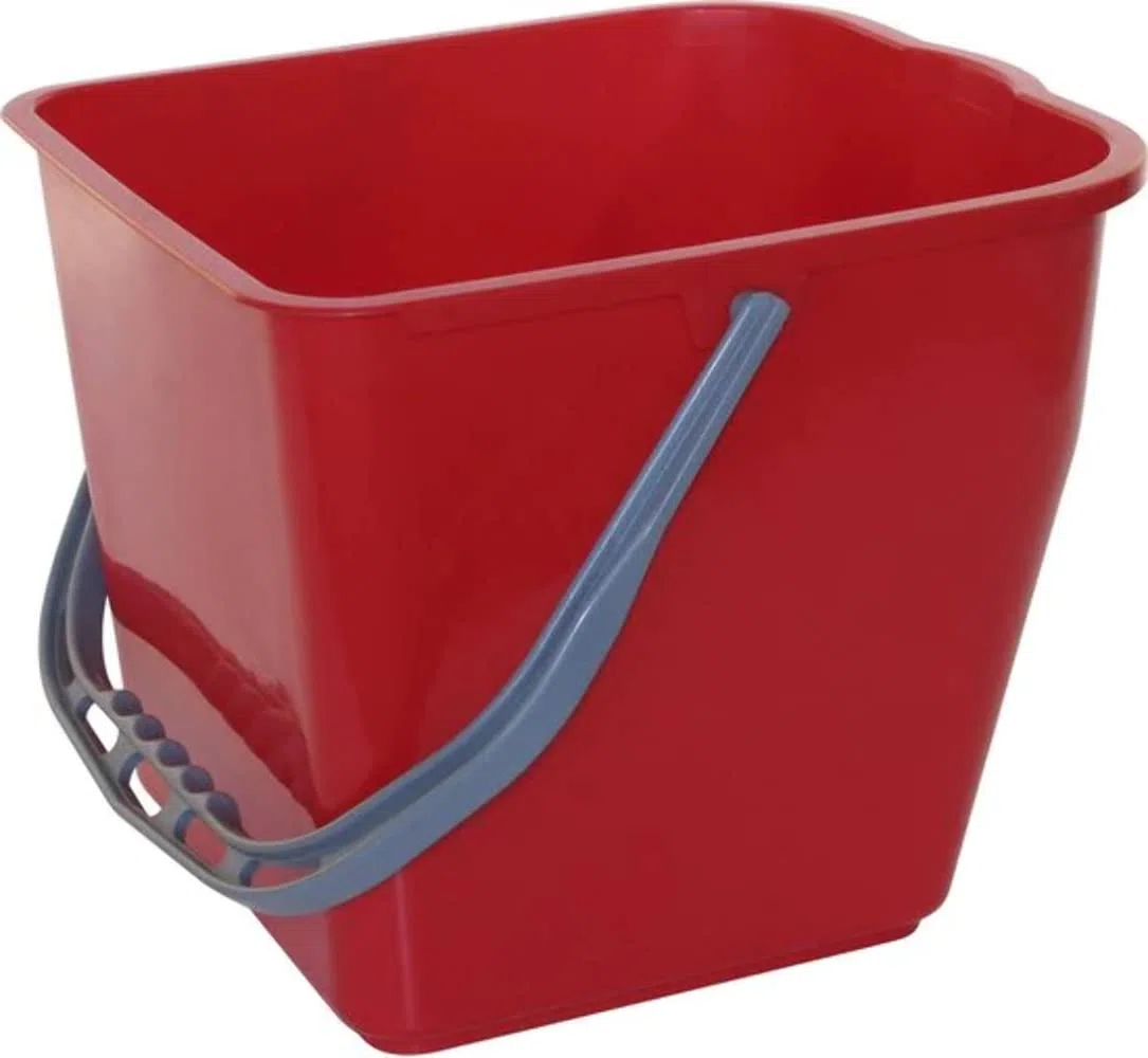 Eimer Rot Werkwagen Reinigung 10 Liter