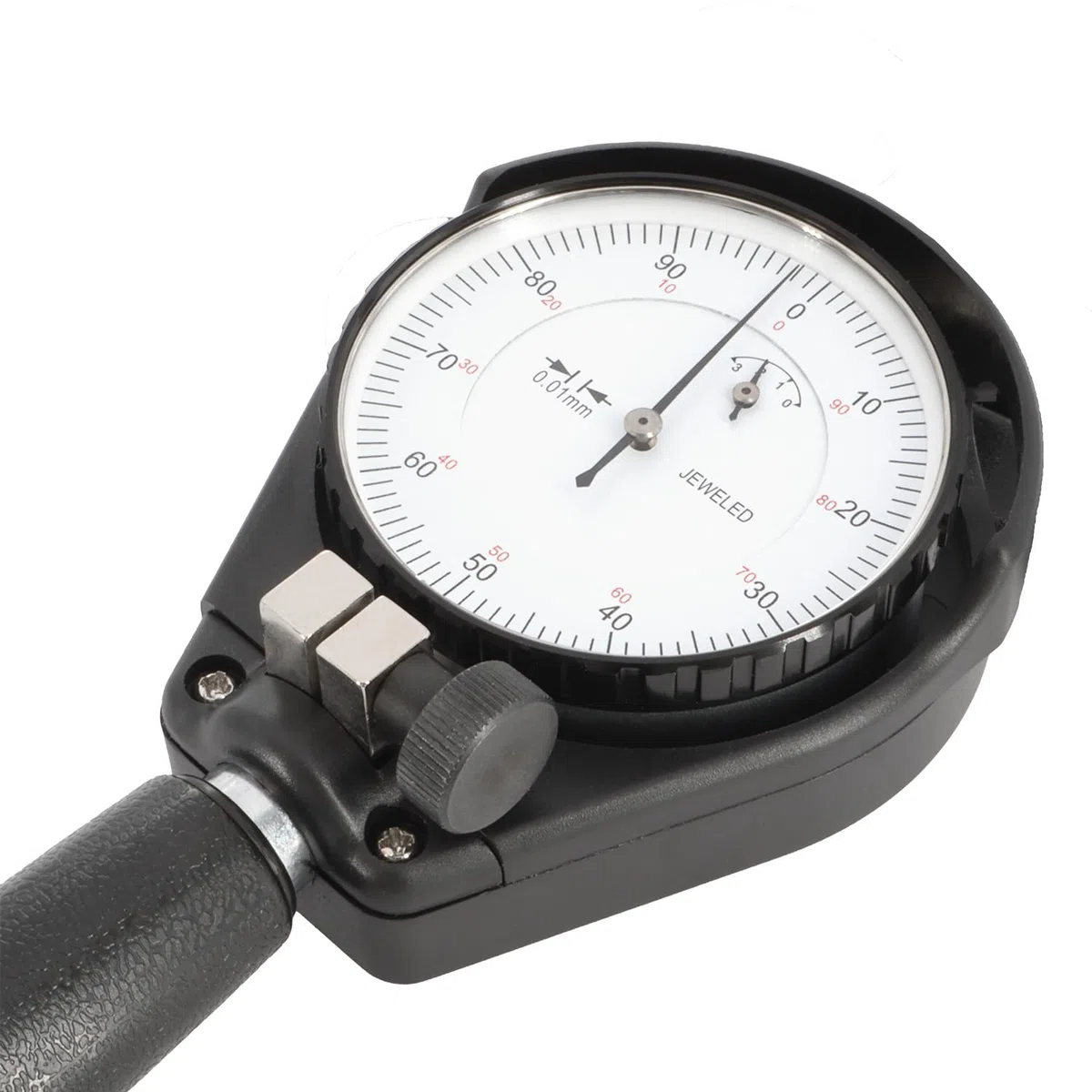 ASIMETO Innenfeinmessgerät 18–160 mm, mit Messuhr 0,01 mm, Bohrungsmessgerät