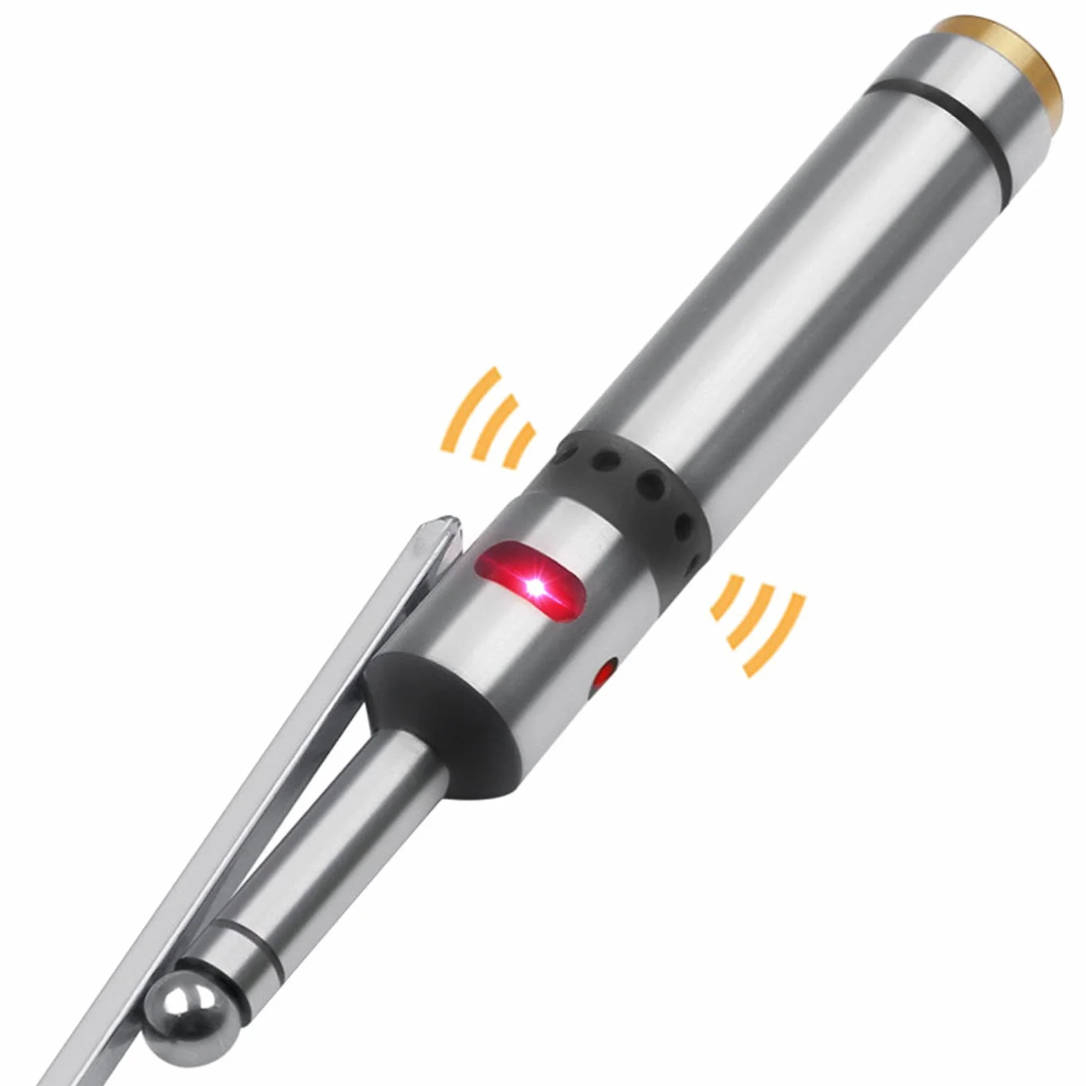 Elektronischer Optischer Kantenfinder mit LED, 20-mm-Schaft, Nicht Magnetischer Edelstahl-Zentrierstab, Gesamtton für CNC-Drehmaschinen und Fräsmaschinen