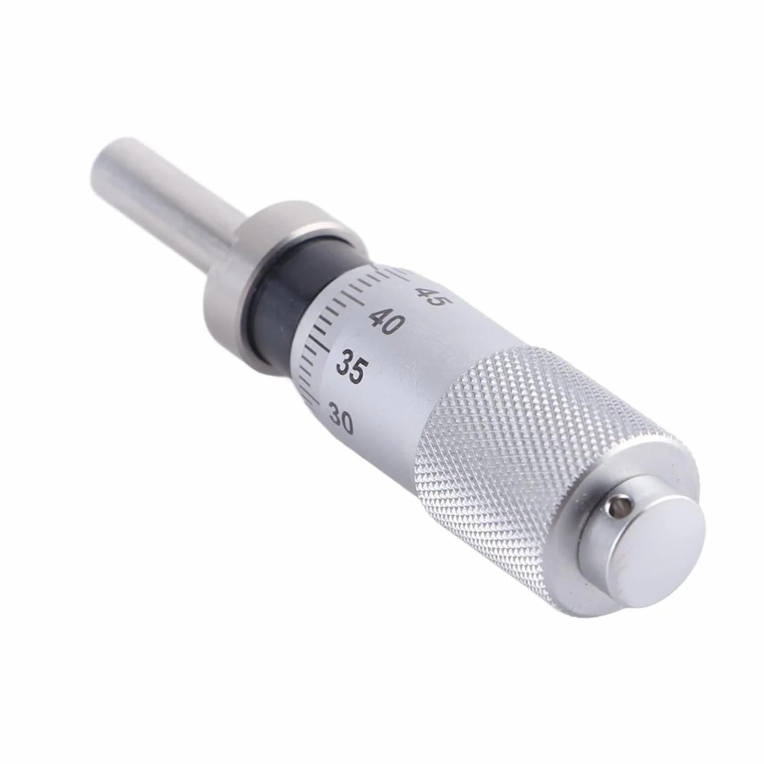 0-13 mm Mikrometer flache Messgerät Andere Messwerkzeuge Ratsche Stop Fingerhut Klemmmutter flache Fläche zur Feinabstimmung verschiedener Genauigkeitsinstrumente(Ball Head with Nut),Mikrometer