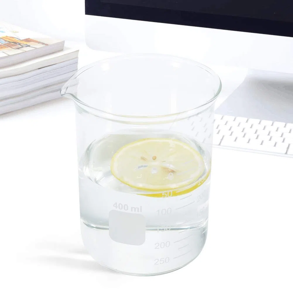 Borosilikatglas Bechergläser Set Becherglas mit klare Ausguss 50ml 100ml 250ml 400ml 600ml Meßbecher