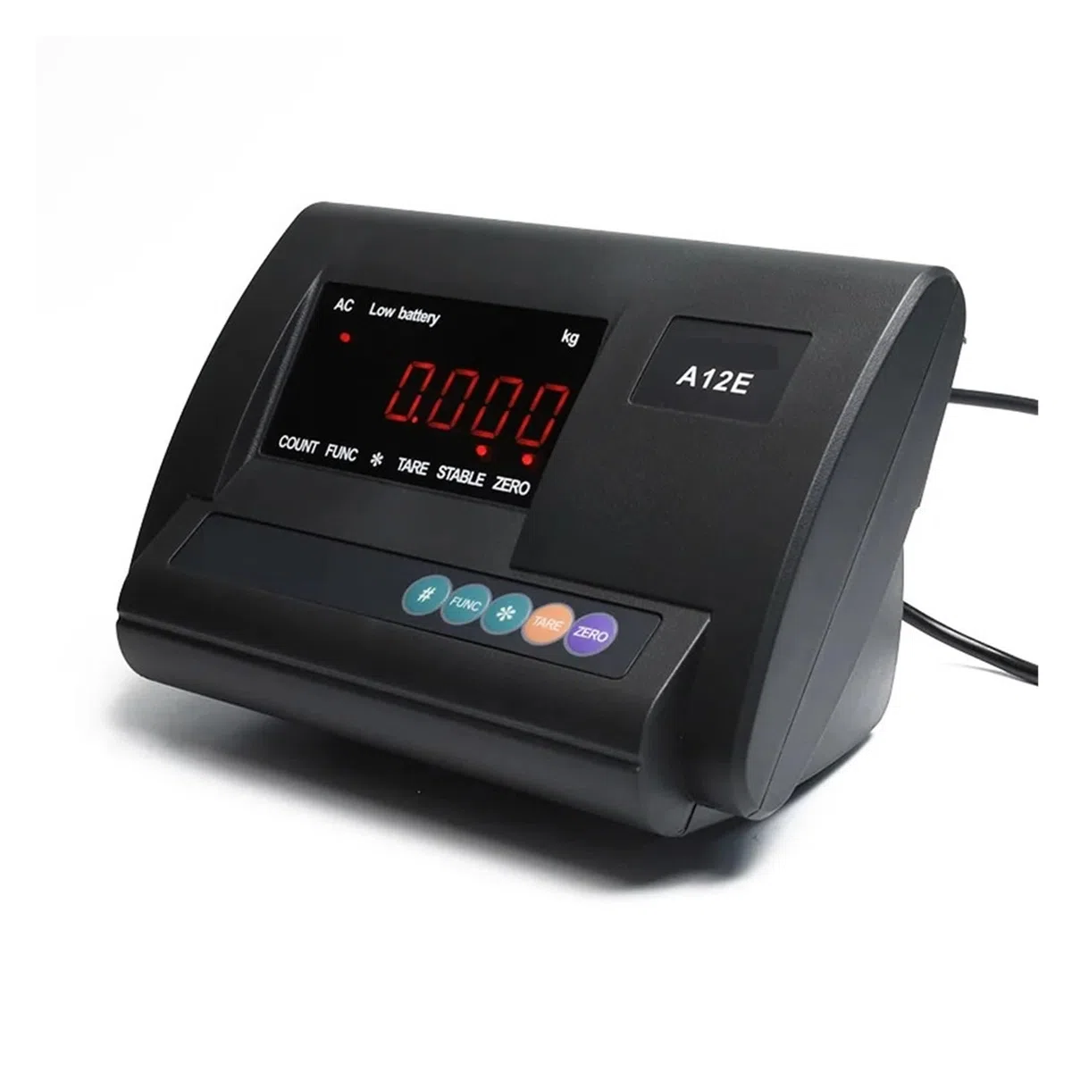 Waagenanzeige for elektronische Waagen A12 Wägezellen-Gewichtsanzeige mit LCD-Display Zuverlässige Daten