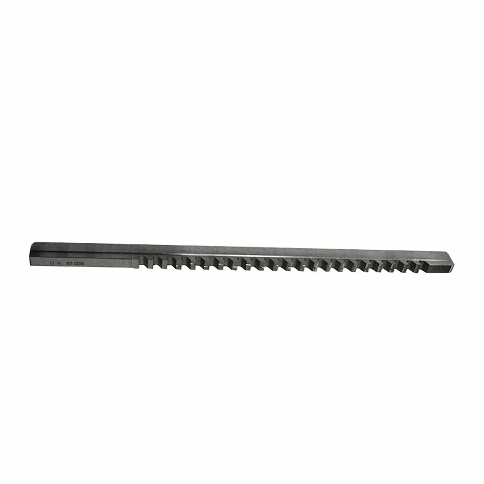 Räumnadel 12 mm D, Metrische Größe, CNC-Fräser-Räumnadel, Endmill, Hochgeschwindigkeitsstahl, Unbehandelt, Vergschmälzt, Nicht zentrierter Schnitt, Gewerbliche Herstellung