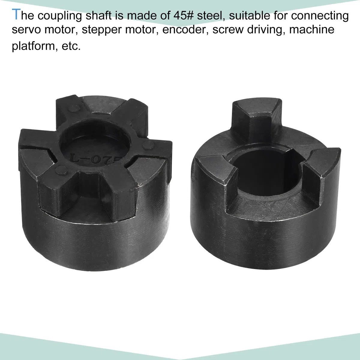 sourcing map Flexible Kupplungswelle 18 mm bis 20 mm 51 mm x 44 mm Motorkupplungsgelenk