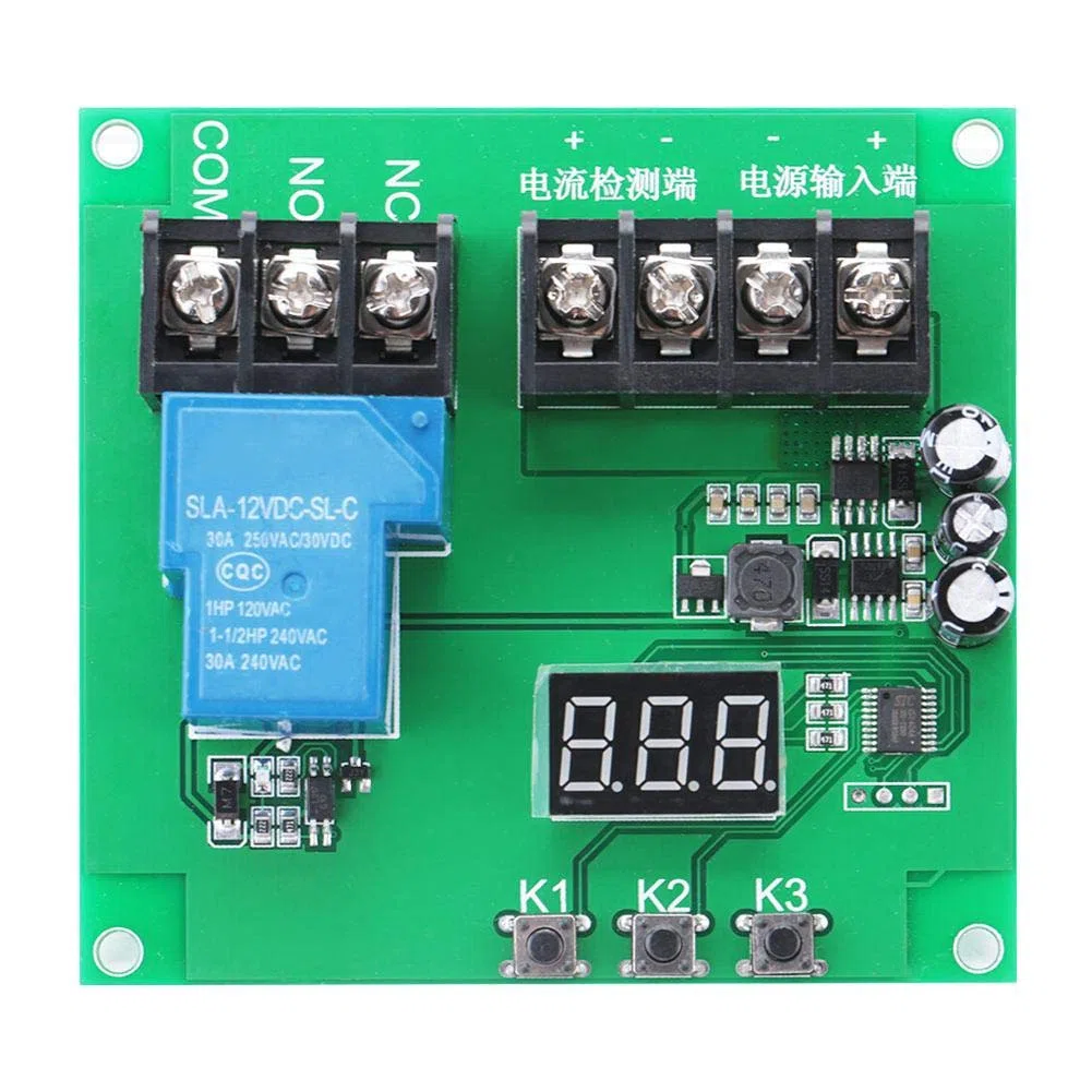 Erkennungsmodul, YYI-4 7-30V 0-30A DC-Stromerkennungssensormodul Überstromschutzrelaismodul