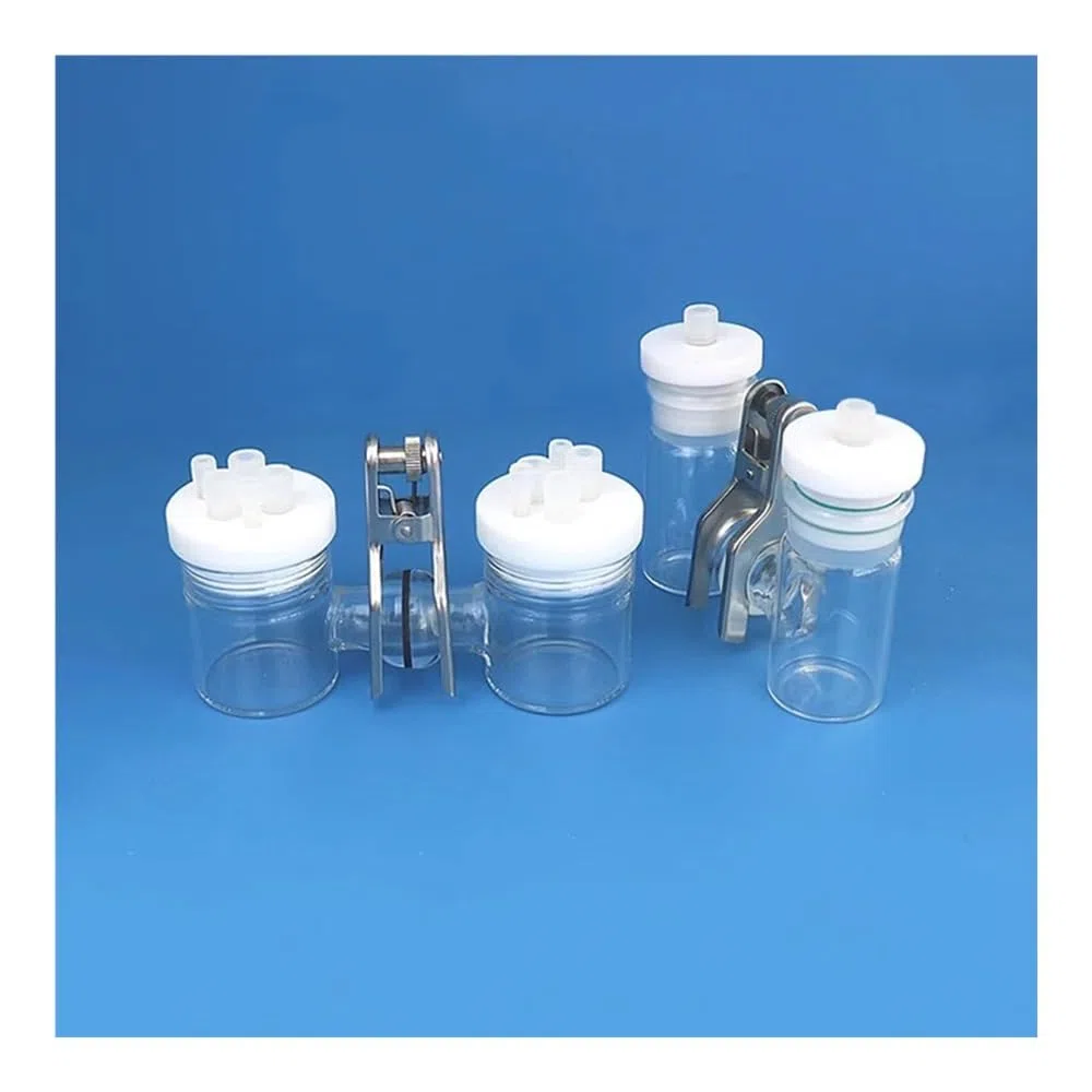 5-100 ml H-Typ versiegelte Zweikammer-Elektrolysezelle Labor austauschbare Ionenaustauschmembran Elektrochemische Zelle(5ml)