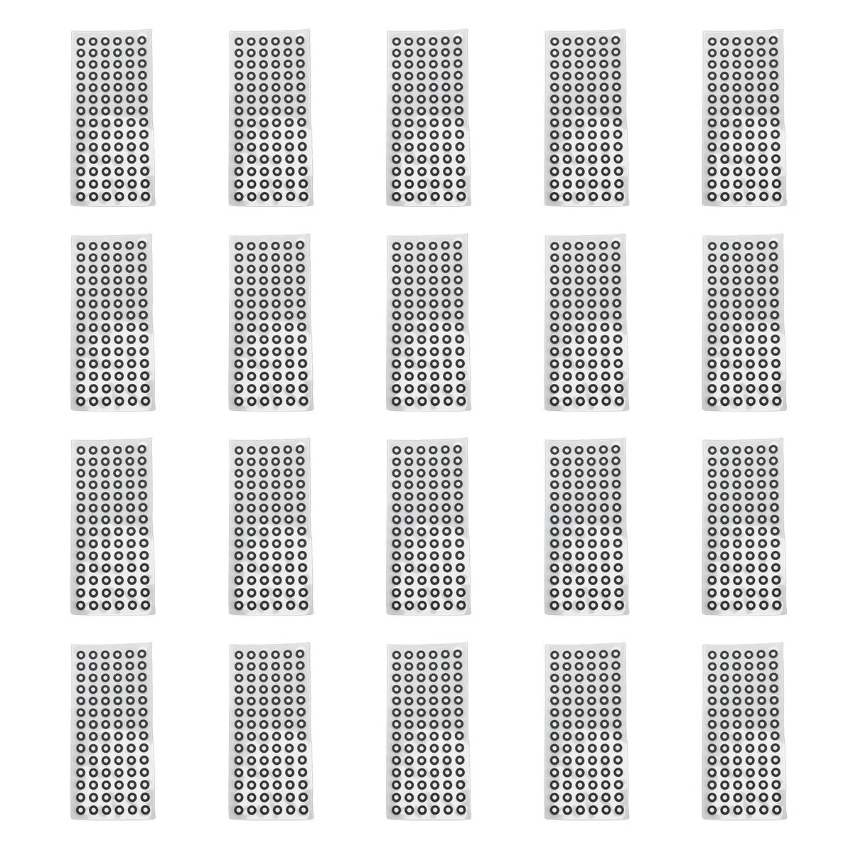 3D-Scanmarkierungen, 1680 Stück Hochreflektierende Tracking-Punkte, Innendurchmesser 3 Mm, Außendurchmesser 6 Mm, Markierungspunkte für 3D-Scanner, Ideal für Motion Reverse Engineering und