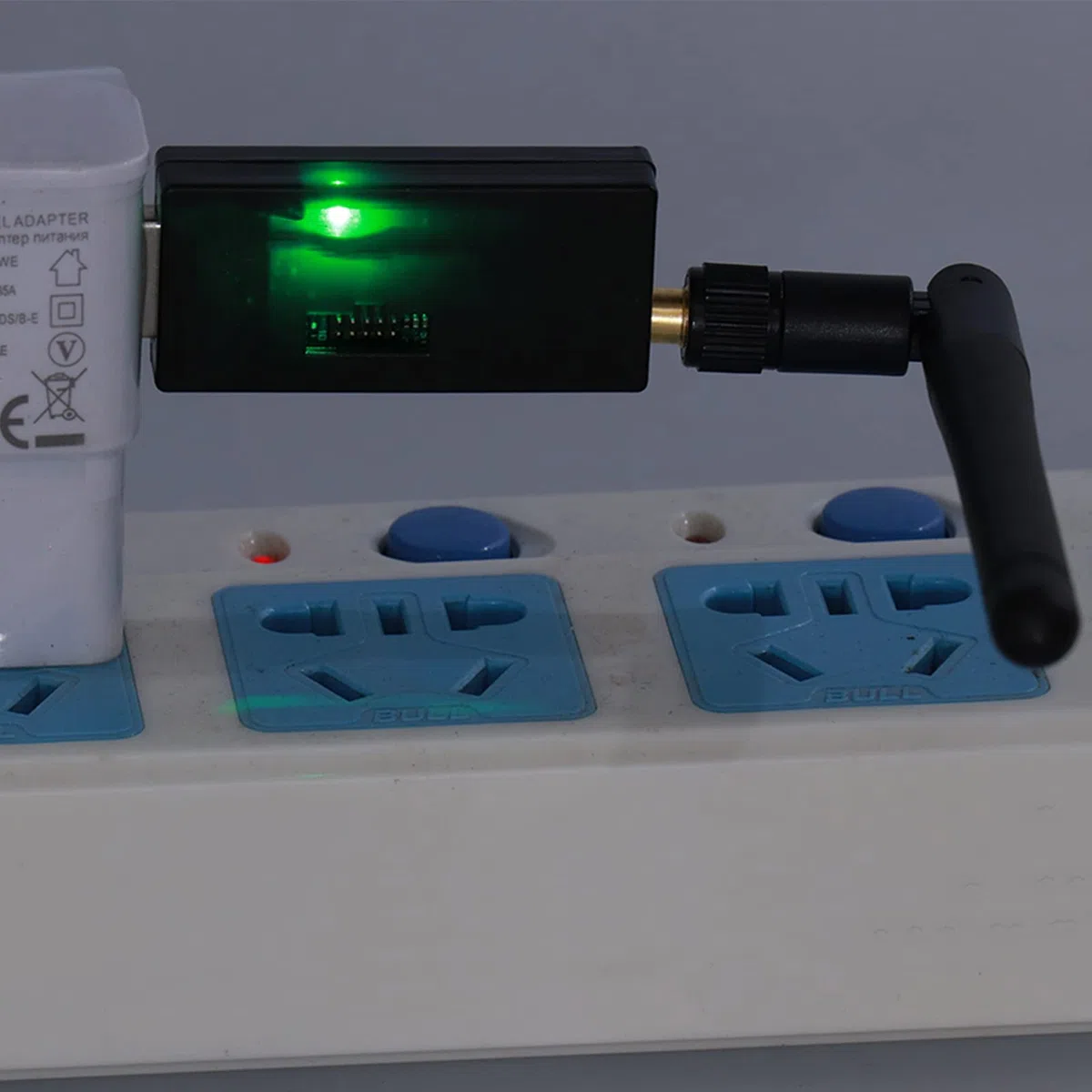 Zigbee Sniffer Bare Board USB-Schnittstelle Drahtloses Paketprotokoll-Analysatormodul mit Antenne für DIY-Entwicklungstests Lernen Experiment ABS PCB-Material (CC2531)