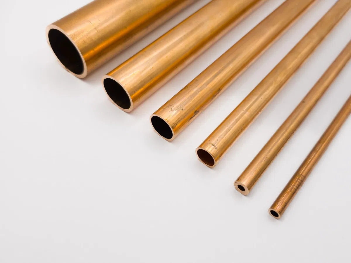 Kupfer Rohr Cu99,9 DHP Rundrohr Sanitärgeeignet Durchmesser 6-32mm, Stärken 1-2mm, Länge 50-2000mm Rundrohr Hohl Profil Stange Stab (500 mm = 50 cm, Außen-Ø x Wandstärke 6x1 mm)