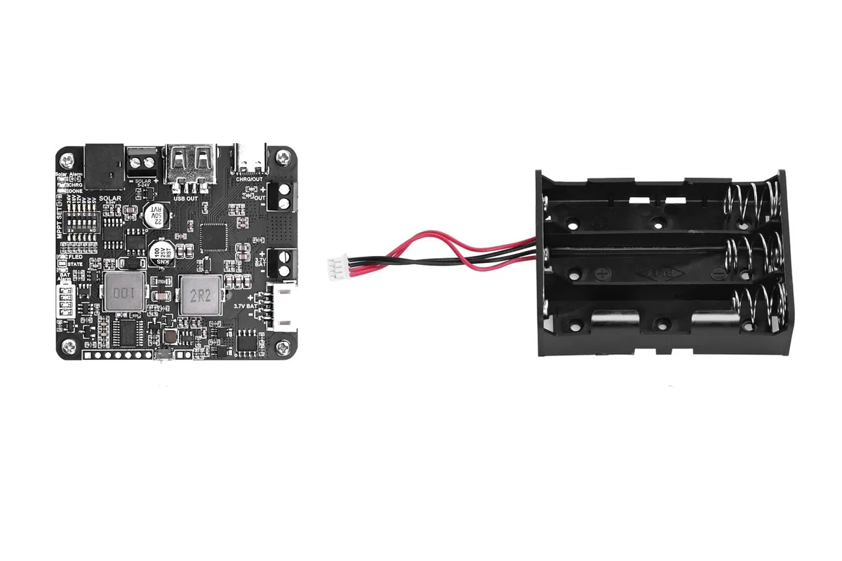 5V-24V Solar Power Management Module with MPPT, Type-C Adapter, 5V/3.1A Regulated Output, for Solar Charging, IoT, and Eco-Friendly Projects