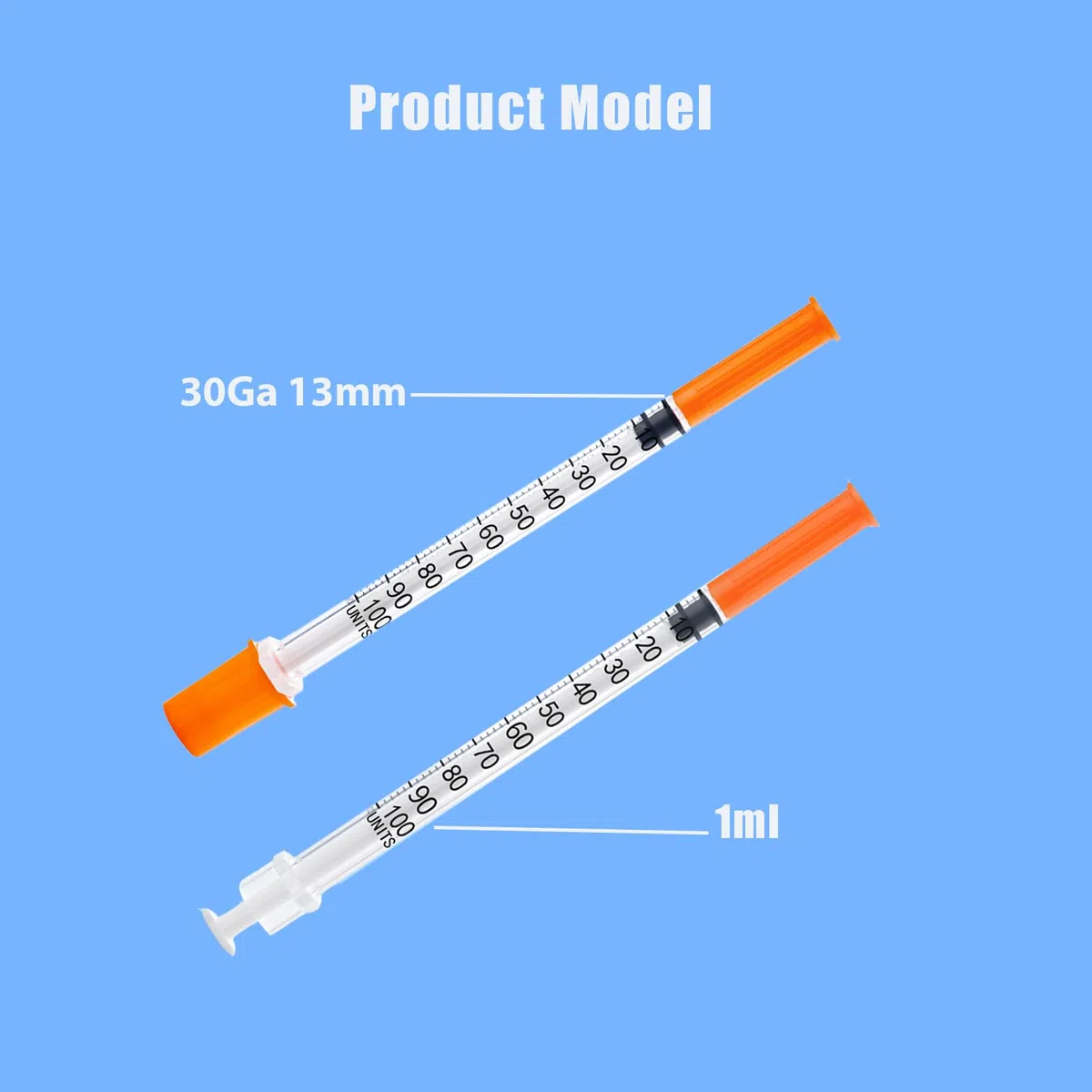100 Stück Transfer Werkzeug mit Skala, 1ml Kunststoff Mehrzweck-Messgeräte (30g 13mm), Einzeln Verpackt, für die Flüssigkeitstrennung,Laborzubehör (100)