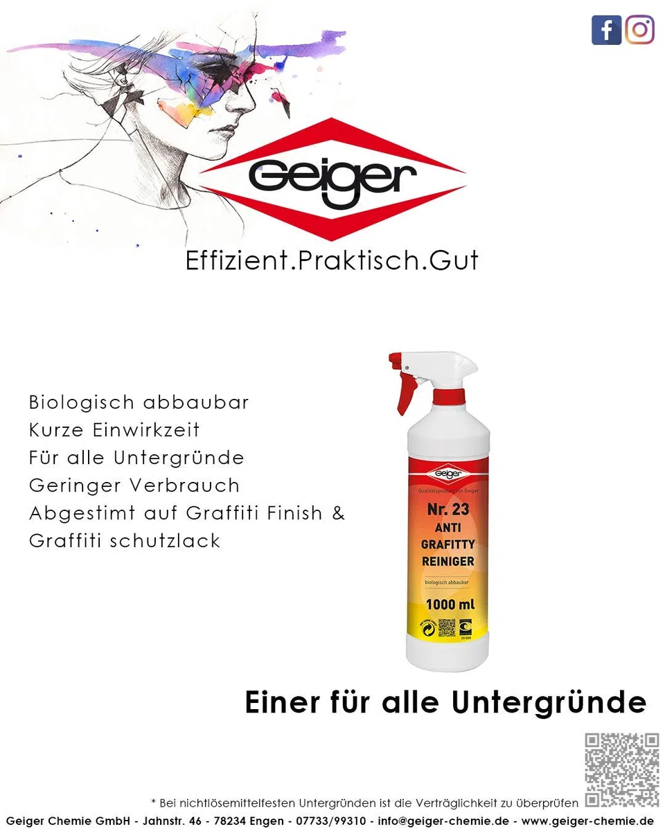 Nr. 23 Anti-Graffity Reiniger 500ml Flasche