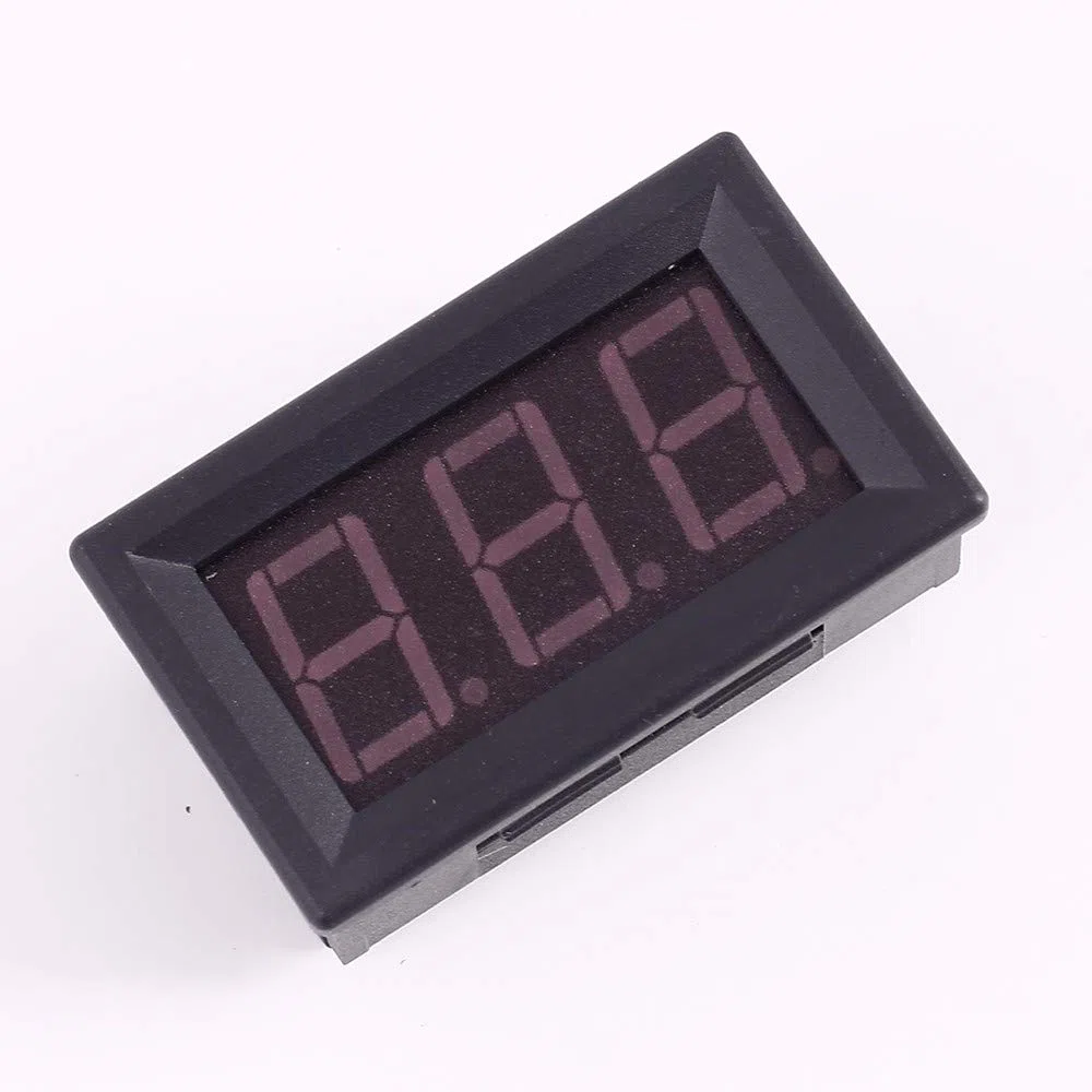 Hochpräzisions Thermometer Industriethermometer Hochtemperatur LED Anzeige mit Thermoelement K Typ,M6 Sonde,DC 4.0V-28V