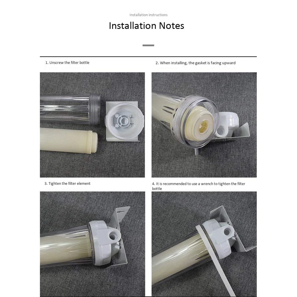 2PCS 10 flache Typ UF Hohlfaser Ultrafiltration Membranen Filter 0,01 Mikrometer Hohe Membran UF Trocken