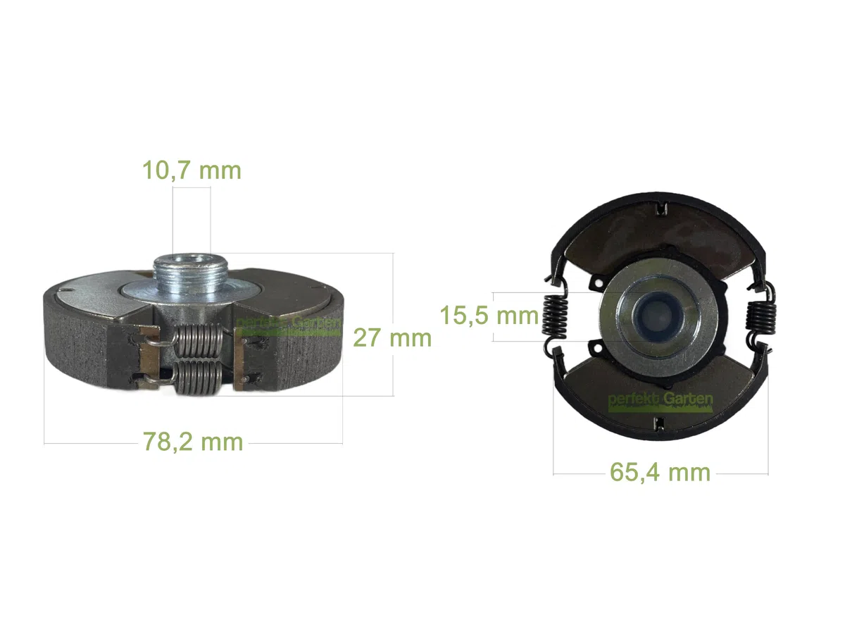Kupplung kompatibel mit Stampfer Rüttelplatte Wacker 2-Takt Motor BH55 BH65 BS65Y / 43595