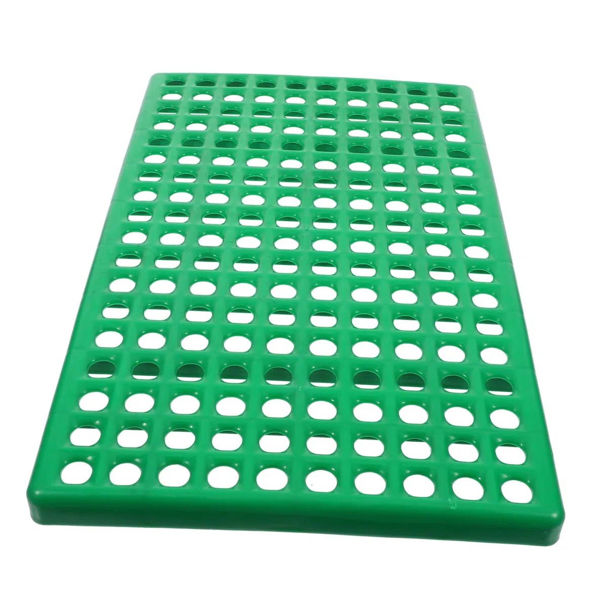 Toddmomy Kaninchenkäfig Bodenmatte aus Robustem Kunststoff 28,5x48,8cm Grün rutschfeste Isolationsplatte für Hasenstall und Kleintierunterlage