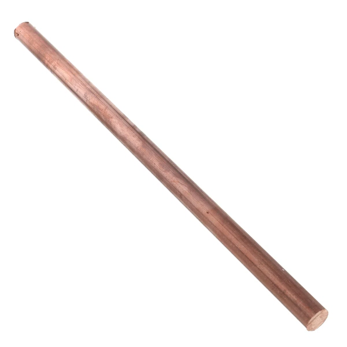 PartyKindom Kupferstange aus Reinem Rotem Kupfer 12mm Durchmesser 250mm Länge Hohe Festigkeit und Verformungsbeständig für Metallhandwerk und Elektrische Ausrüstung