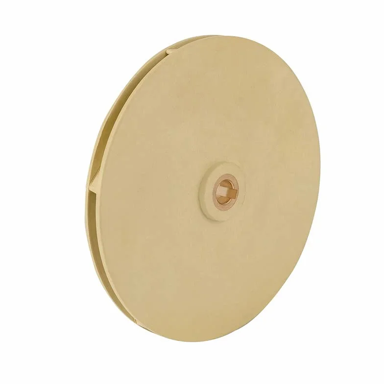 Wasserpumpenlaufrad, Kunststoff, PPO, selbstansaugende Zentrifugaldruckpumpe, Edelstahlpumpe, mechanische Reparaturteile (125 x 10 mm)