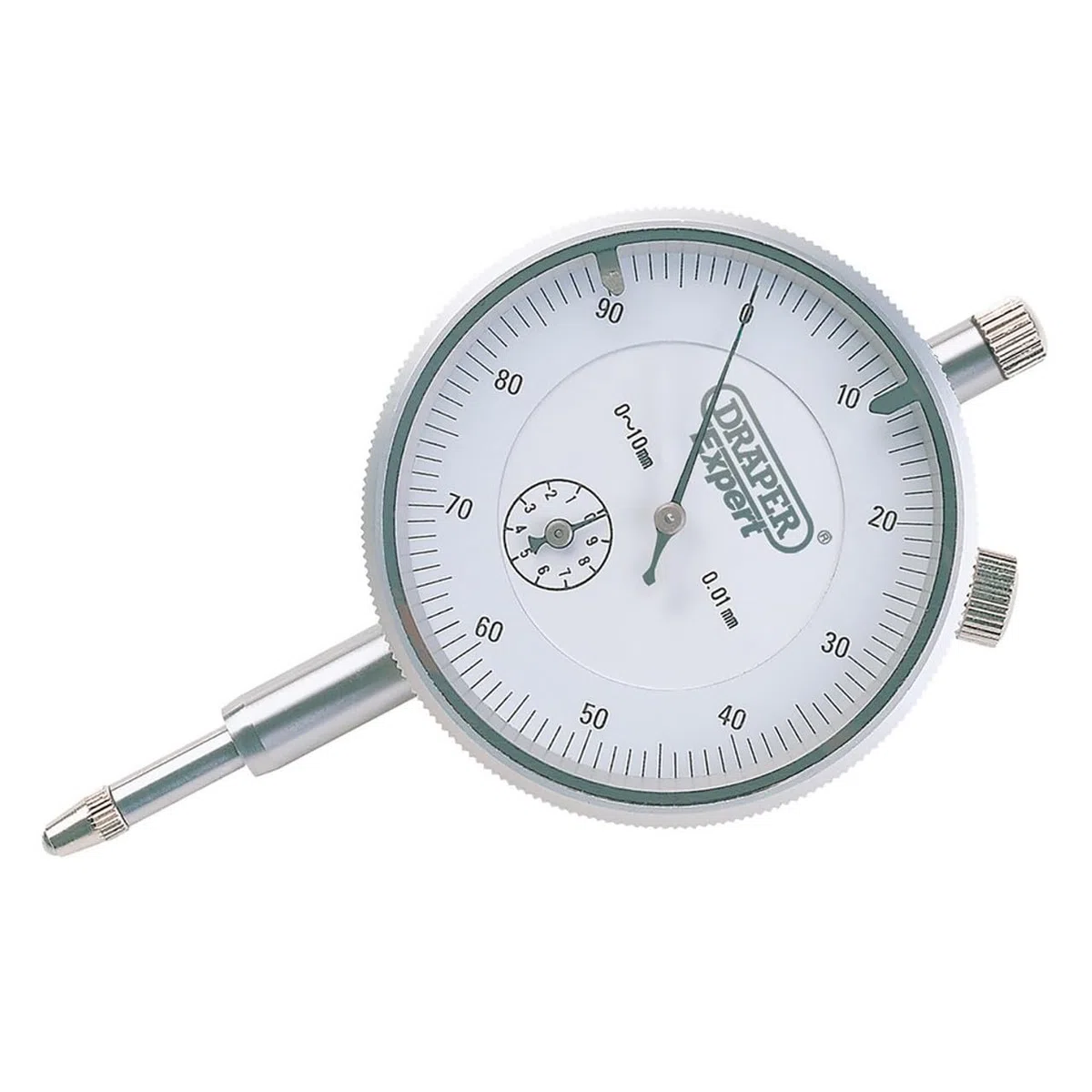 Draper Metrisches Messuhren -Set, 0,01 mm, technisches DTI -Messuhren-Set mit Messstift und Taster, magnetischem Ständer und Zubehör im Aufbewahrungskoffer