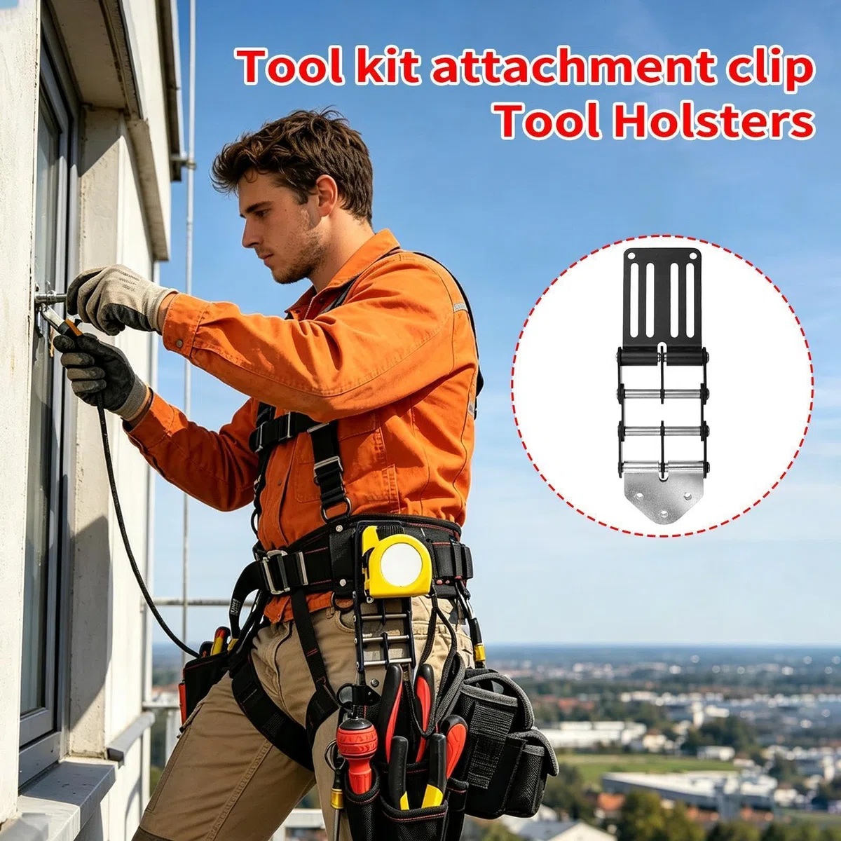 Haken Zum Aufhängen Von Werkzeugen | Lagerung Aus Aluminiumlegierung | Gürtel-Werkzeughalter | Getriebe-Montageclip Für Bauarbeiten, Outdoor, Taschenlampe, Bohrhammer, Maßband, Schraubenschlüssel