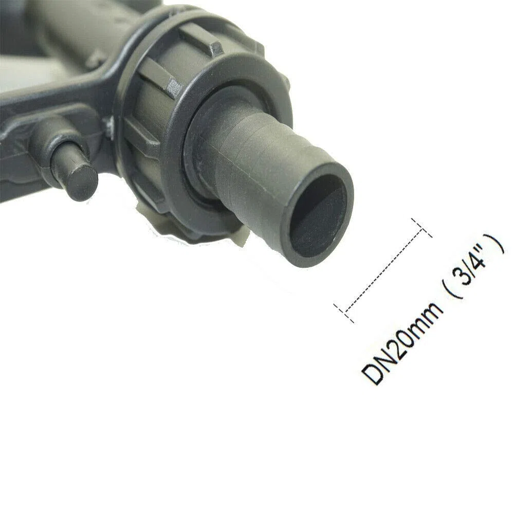 Dieselpumpendüse, 1,9 cm manueller Kraftstoffschlauch, Triggerdüse, passend für Transfer-Dieselöl-Dosierpumpe, chemische Düse, chemische Flüssigkeit, IBC-Wassertank (20 mm)