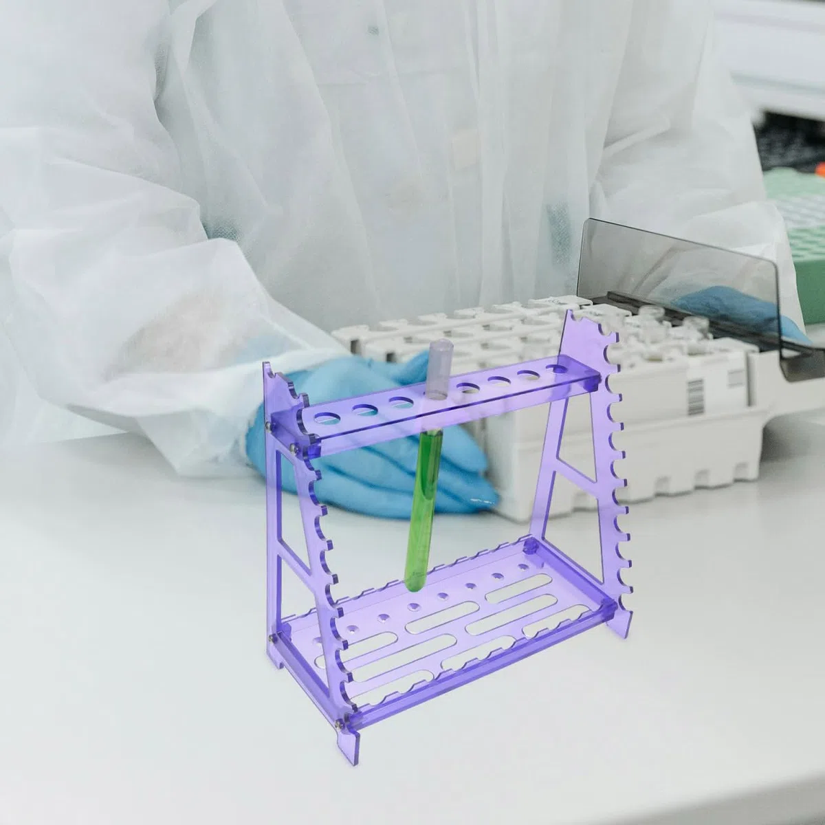 iplusmile Pipettenhalter T-Form 9.53 x 8.66 x 4.37 Zoll Abnehmbar für Übersichtliche Organisation & Schnellen Pipettenwechsel – for Labor, Wissenschaftliche Experimente, Studium