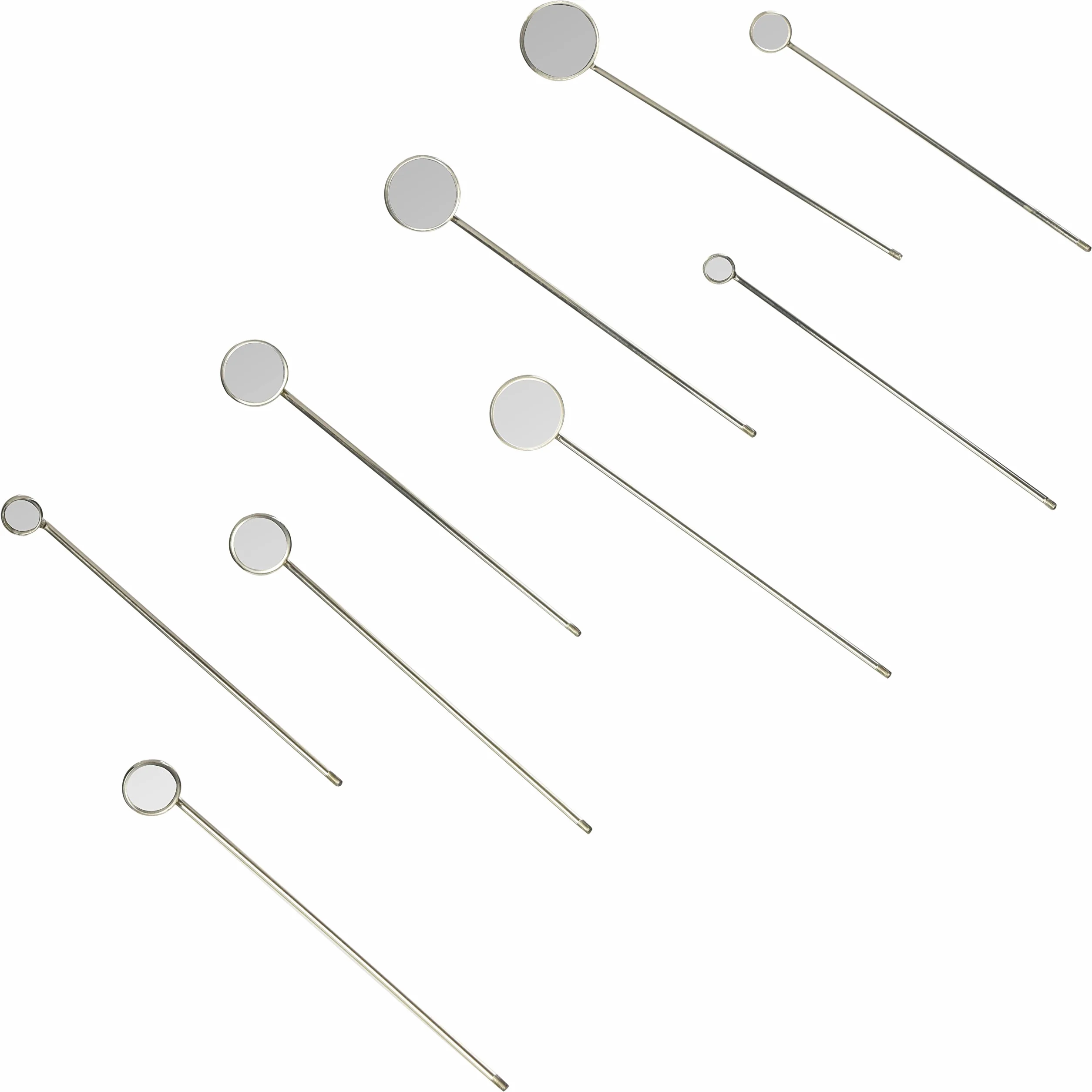 Gima - Kehlkopfspiegelset, 9-teiliges Kit, Größe von 000 bis 6, Durchmesser von 10 mm bis 26 mm, Medizinprodukt der Klasse I.