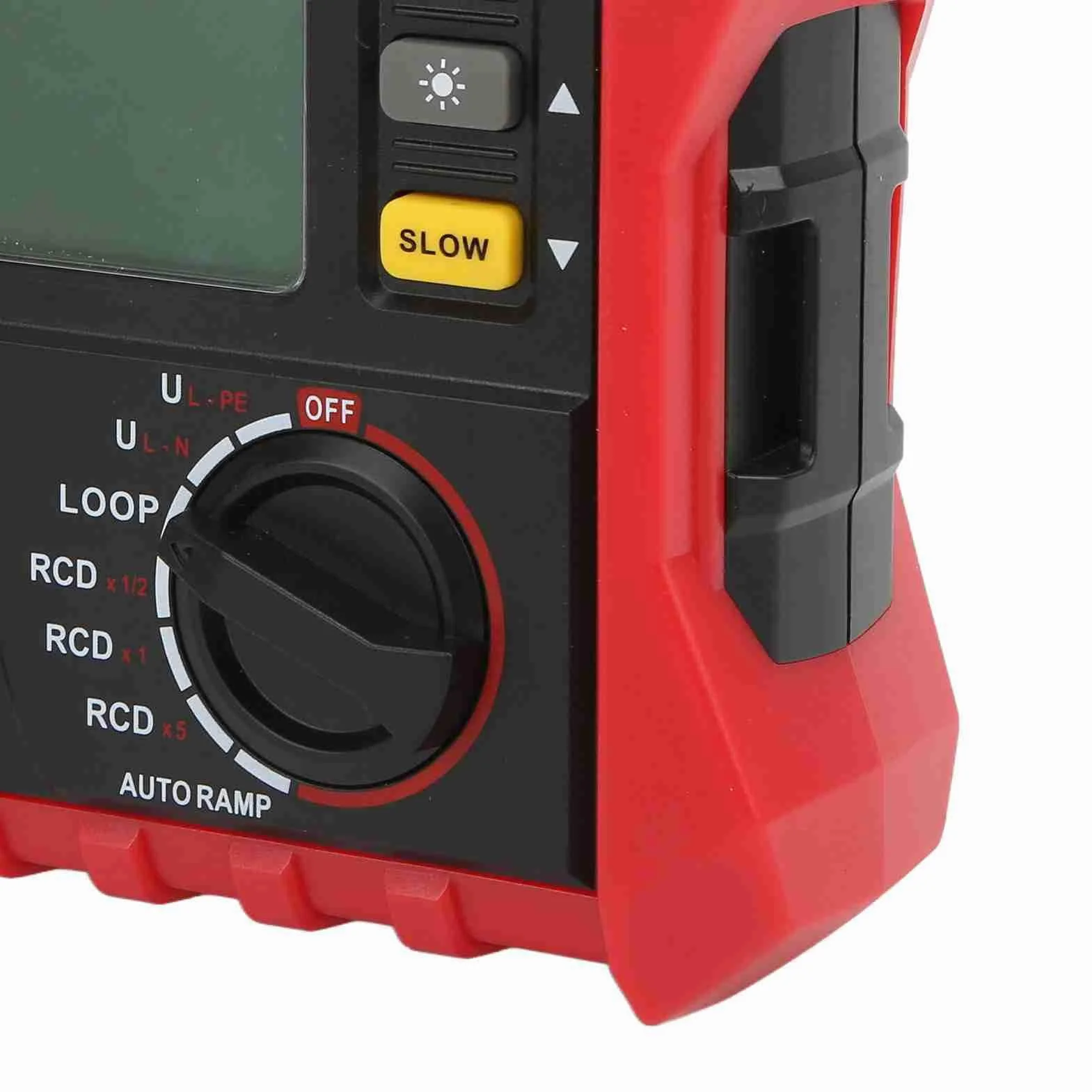 Eujgoov Digitales Isolationsprüfgerät RCD Tester Automatisches Schleifenimpedanzmessgerät für Elektroinstallationen