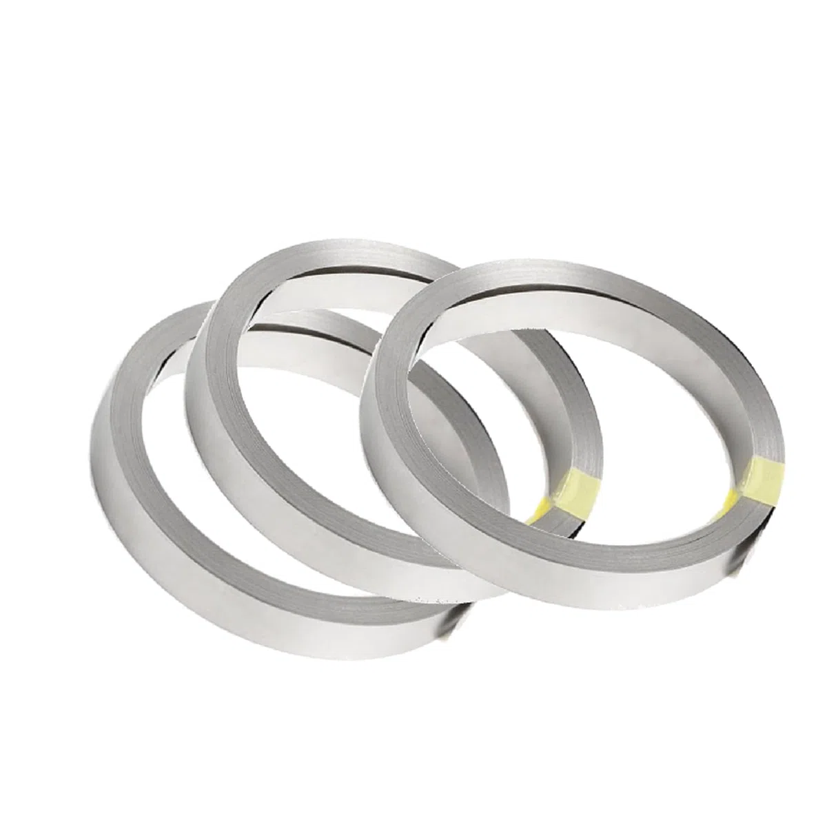10 M Langer Vernickelter Stahlstreifen, Nickelstreifen-Verbindungsplatten-Stahlband, Dicke 0,15 Mm, Breite 31–60 Mm/0.15X35Mm