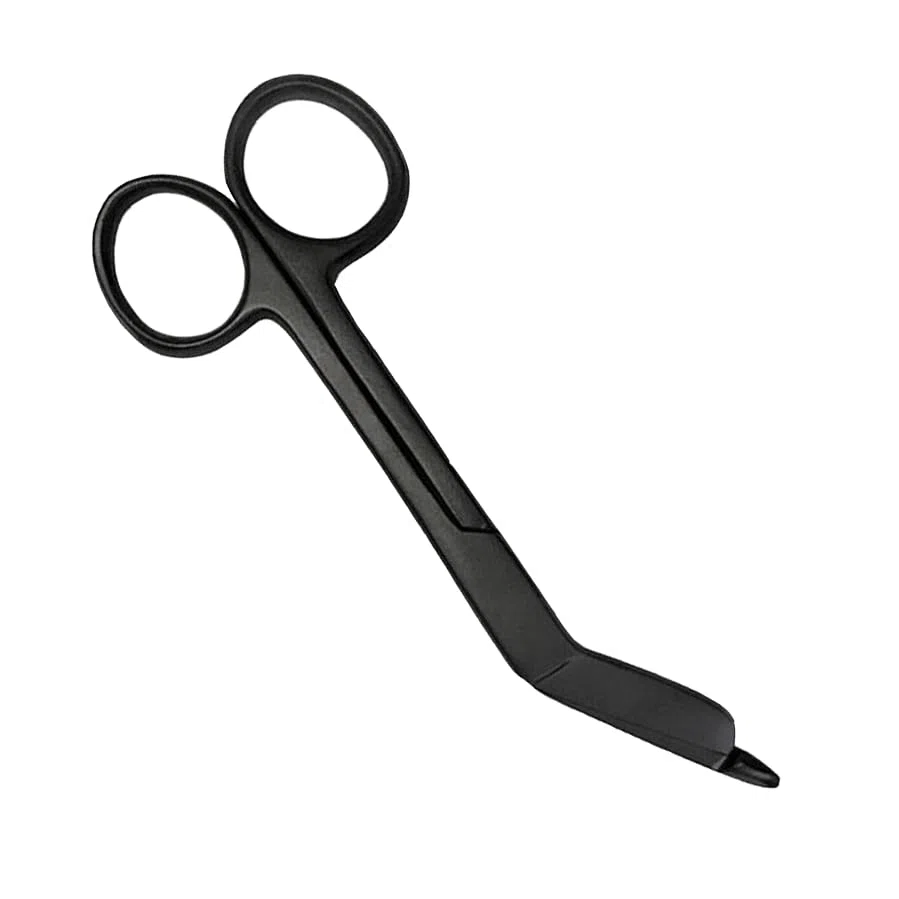 Krankenschwester scheren set "Matt Schwarz" – Verbandschere – Krankenpfleger scheren set – Schere Krankenschwester – erste-hilfe-schere – pflegekraft geschenk – pflegeschere - bandagenschere