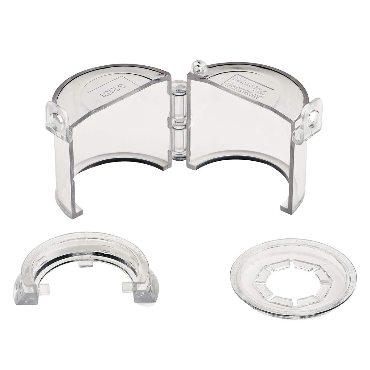 Master Lock S2151 Abnehmbare Abdeckung für Drucktaster und Drehschalter für LOTO Programm, Schalter mit den Durchmessern 30,5 mm und 22,5 mm