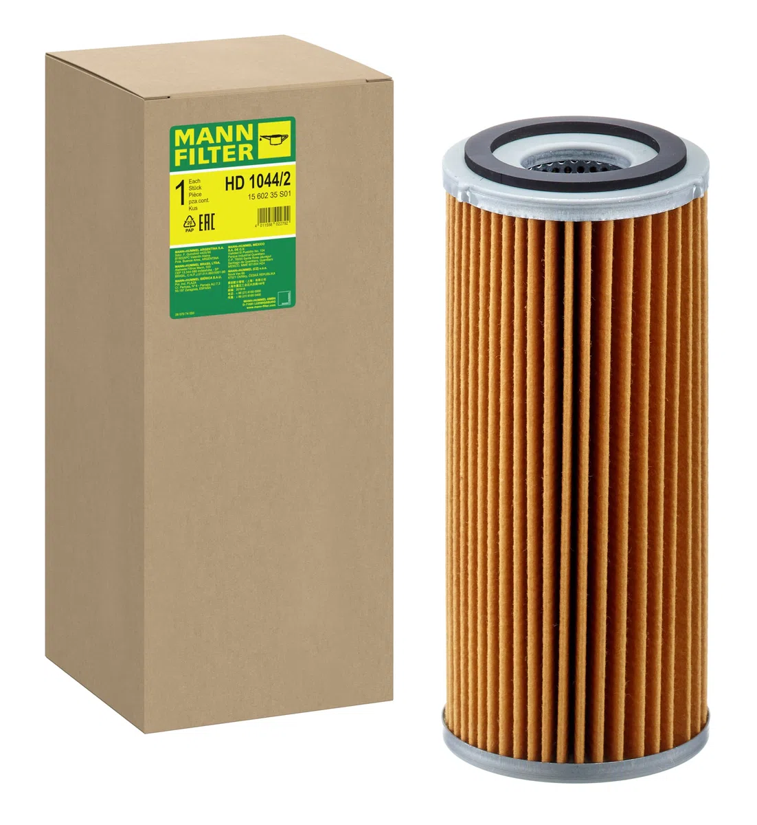 MANN-FILTER HD 1044/2 Ölfilter Hydraulikfilter - für Off-Highway Anwendungen