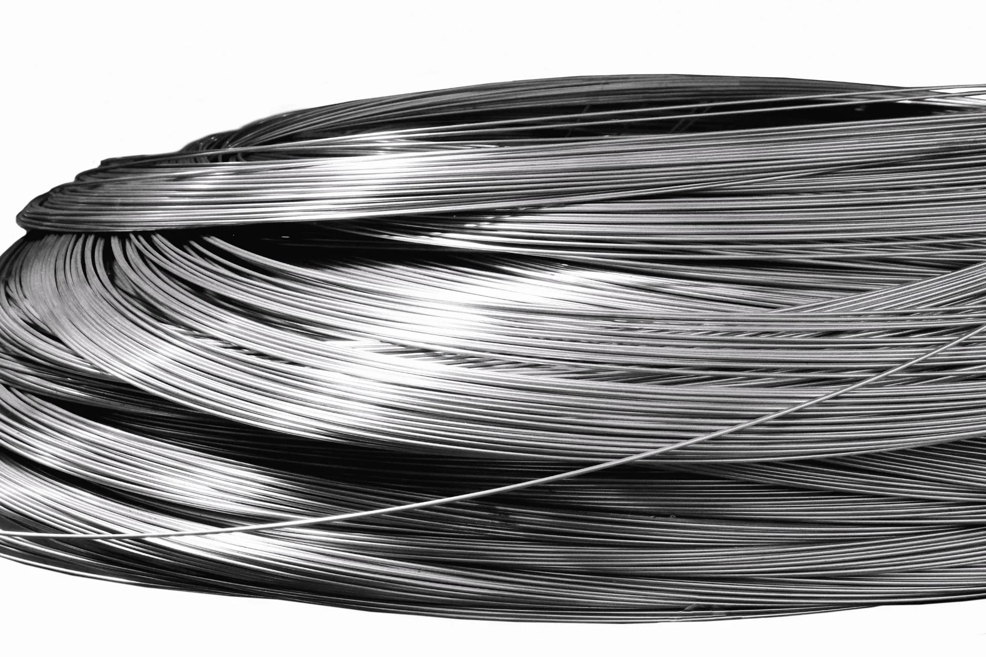 2 Meter Federdraht Ø 2mm Stahl Hartdraht Einzelstrang Stahldraht Basteldraht Gartendraht