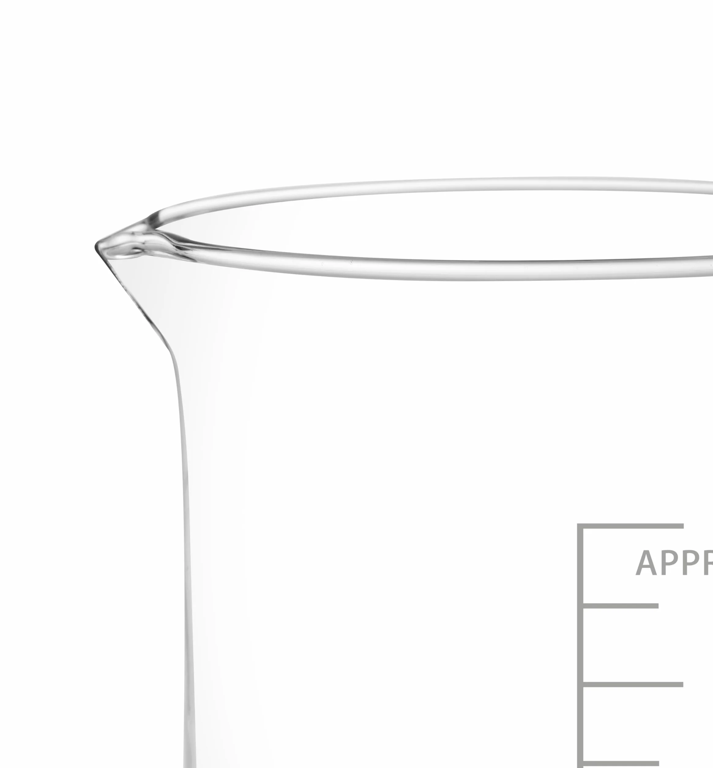 Messbecher aus Borosilicate 3.3 Glas (500ml, 2 in a pack)