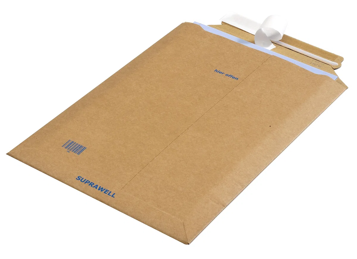 25 St Suprawell SW15 Versandtaschen 175x250 mm bis 25 mm Füllhöhe aus feiner Wellpappe
